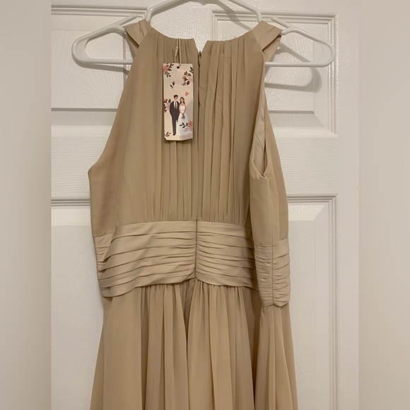 Halter Chiffon Formal Long Dress - Picture 9 of 14